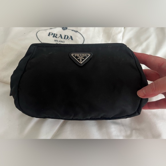 Prada Black NylonToiletry Pouch
